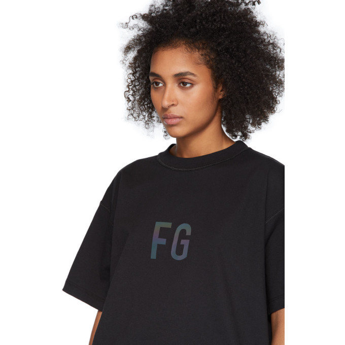 Fear of God Black Sixth Collection FG T-Shirt Fear Of God