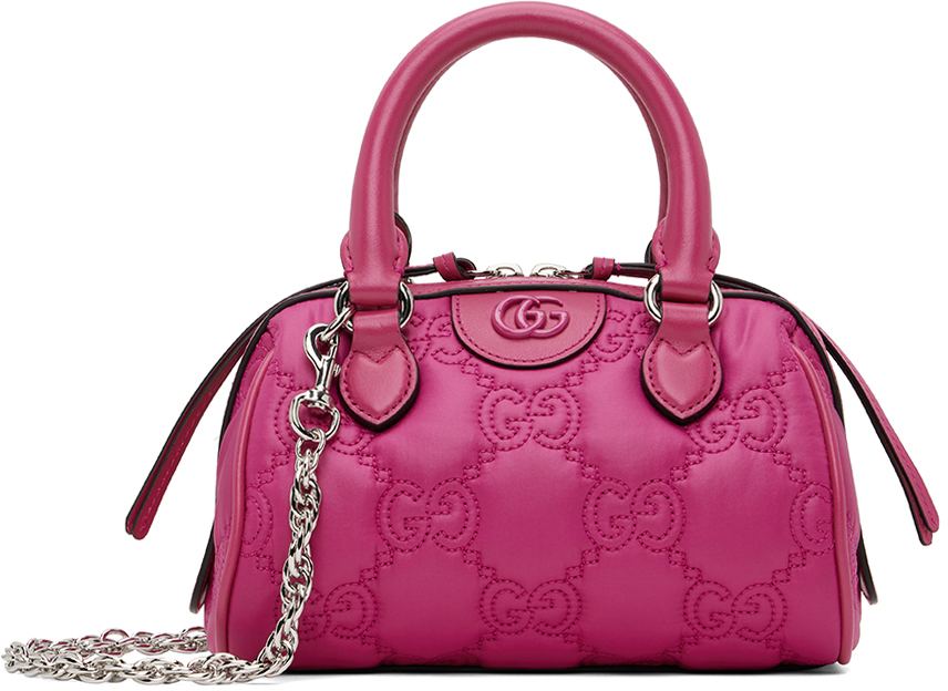 Gucci Pink Mini GG Matelassé Bag Gucci