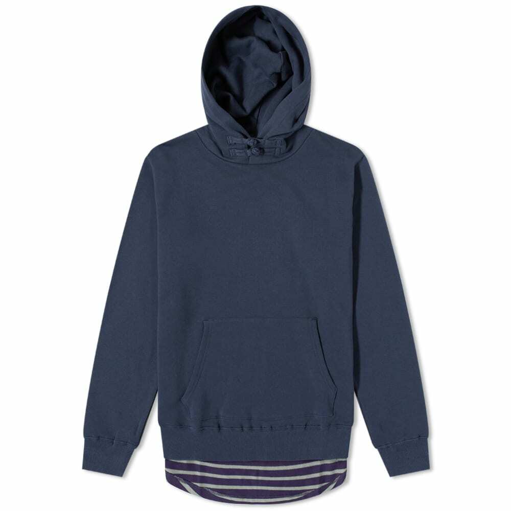 CLOT X A.Four Labs Popover Hoody in Navy CLOT