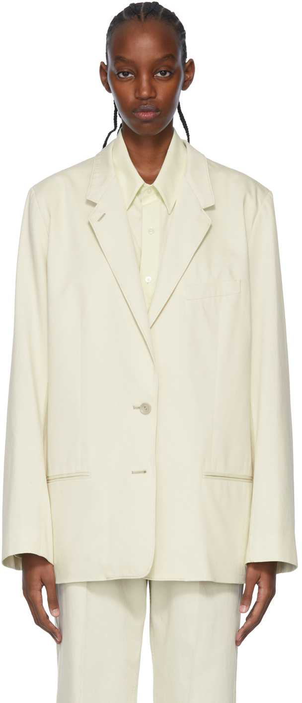 Lemaire Off-White Cotton Blazer Lemaire