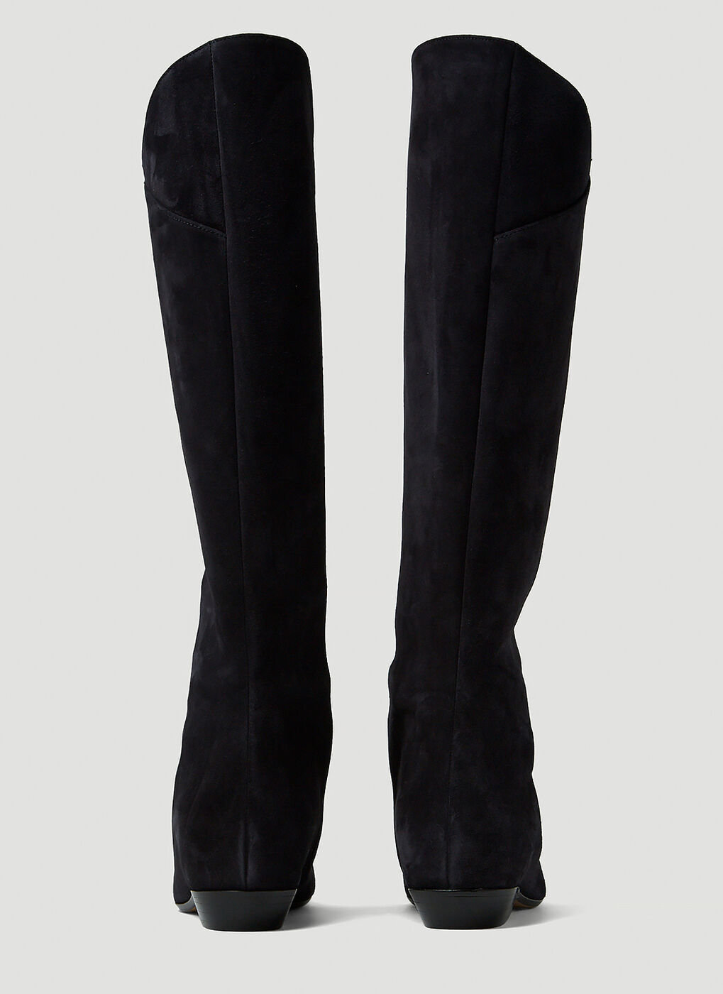 Shany Knee High Boots in Black