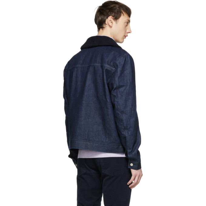 A.P.C. Indigo Denim Michigan Jacket A.P.C.