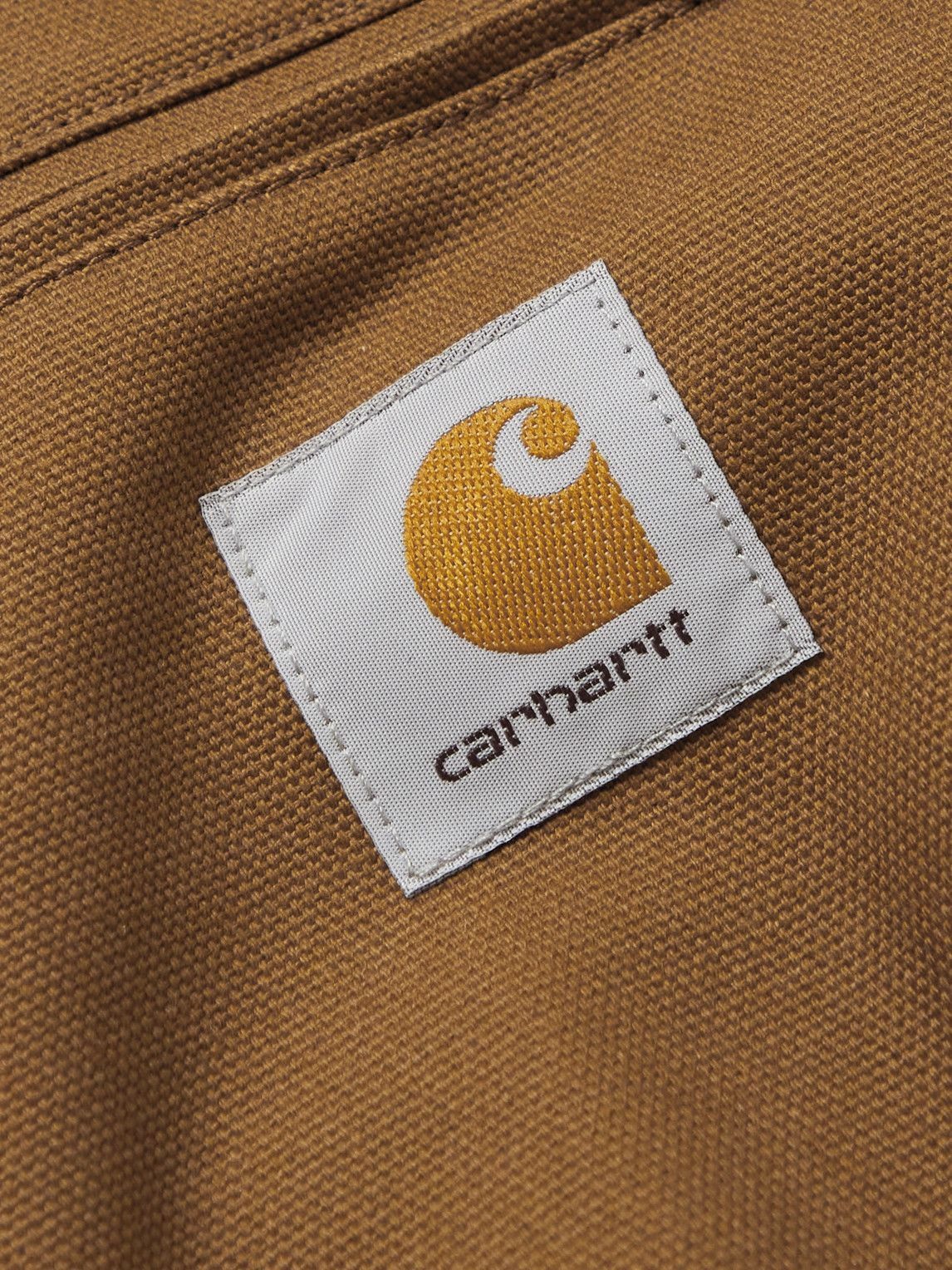 Carhartt WIP - Detroit Logo-Appliquéd Corduroy-Trimmed Organic Cotton ...