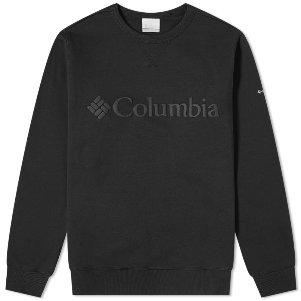 Columbia Logo Fleece FZ V - Felpa Con Cerniera Uomo - Cotone Blu/Navy, Taglia S - Protezione UPF 50