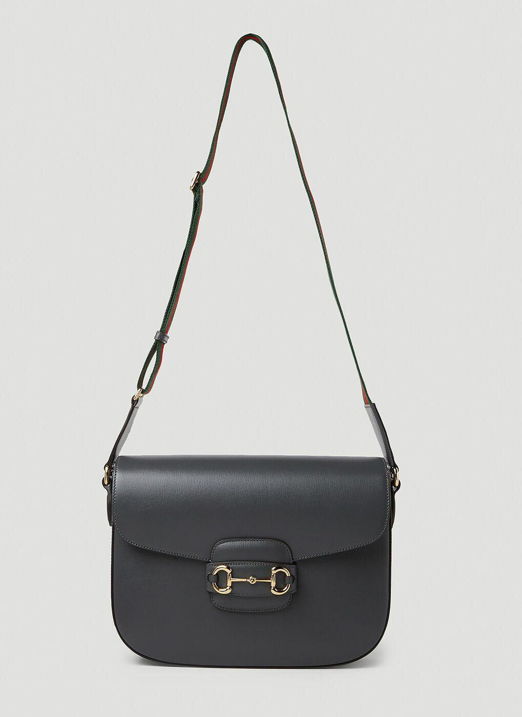 Horsebit 1955 Crossbody Bag in Black Gucci