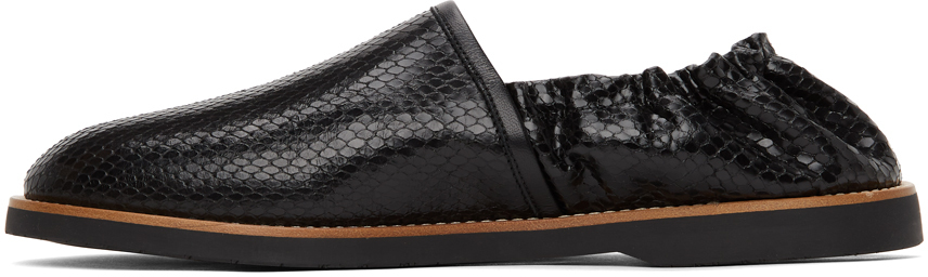 Human Recreational Services Black Snake Riviera Loafers Human 