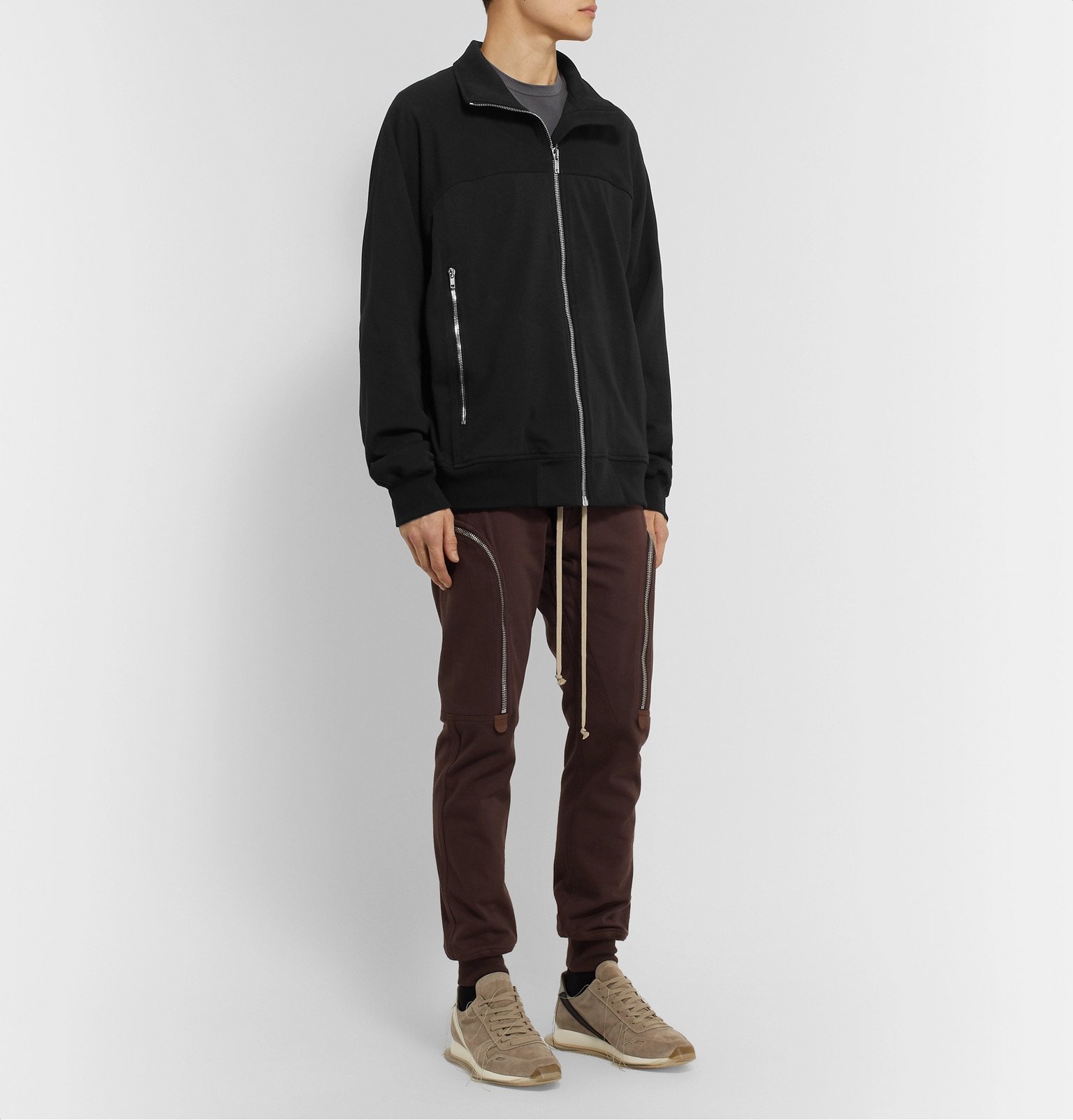 rick owens cotton jacket