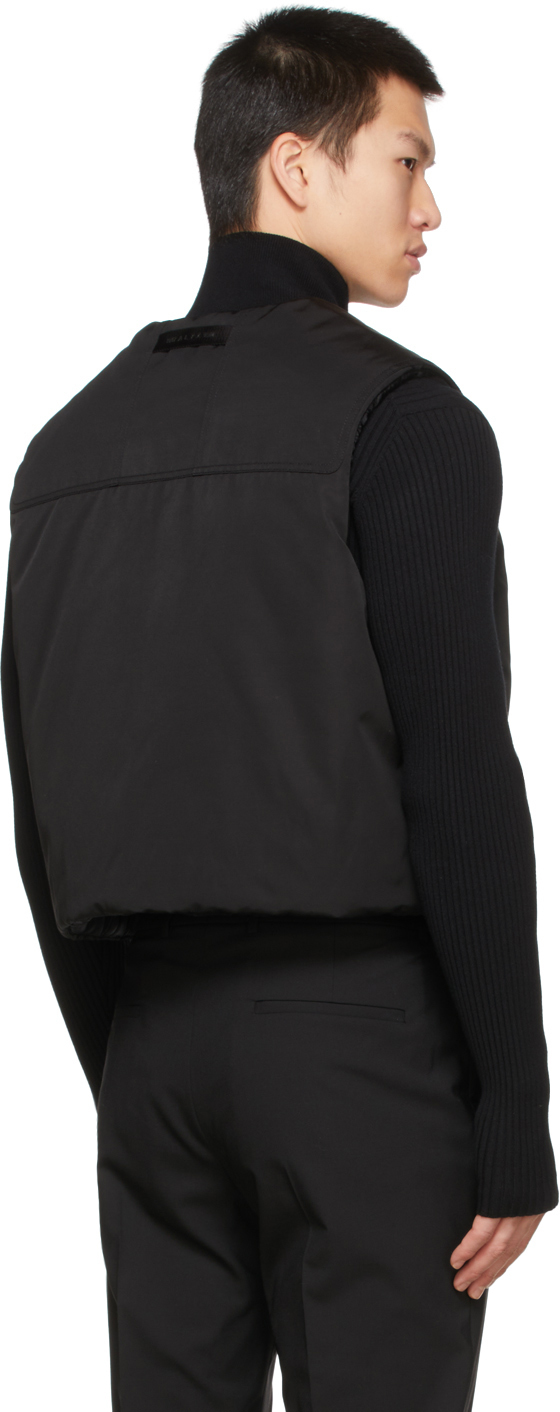 1017 ALYX 9SM Black Zip Vest