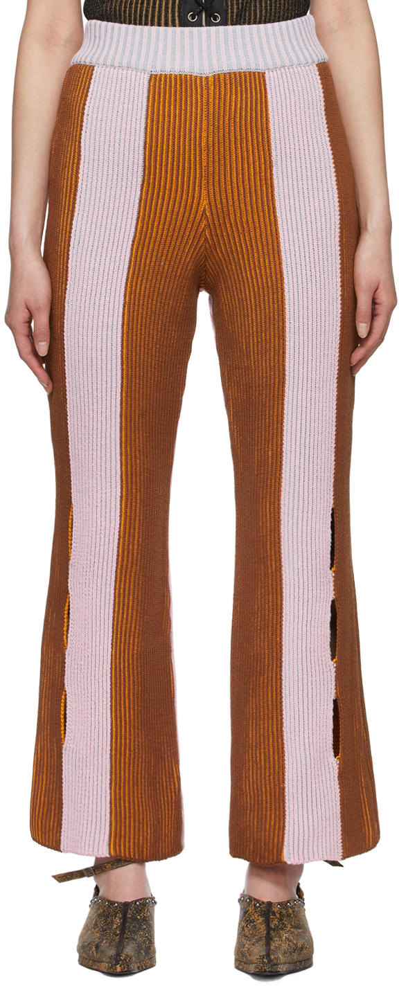 Andersson Bell Orange Kaia Lounge Pants Andersson Bell
