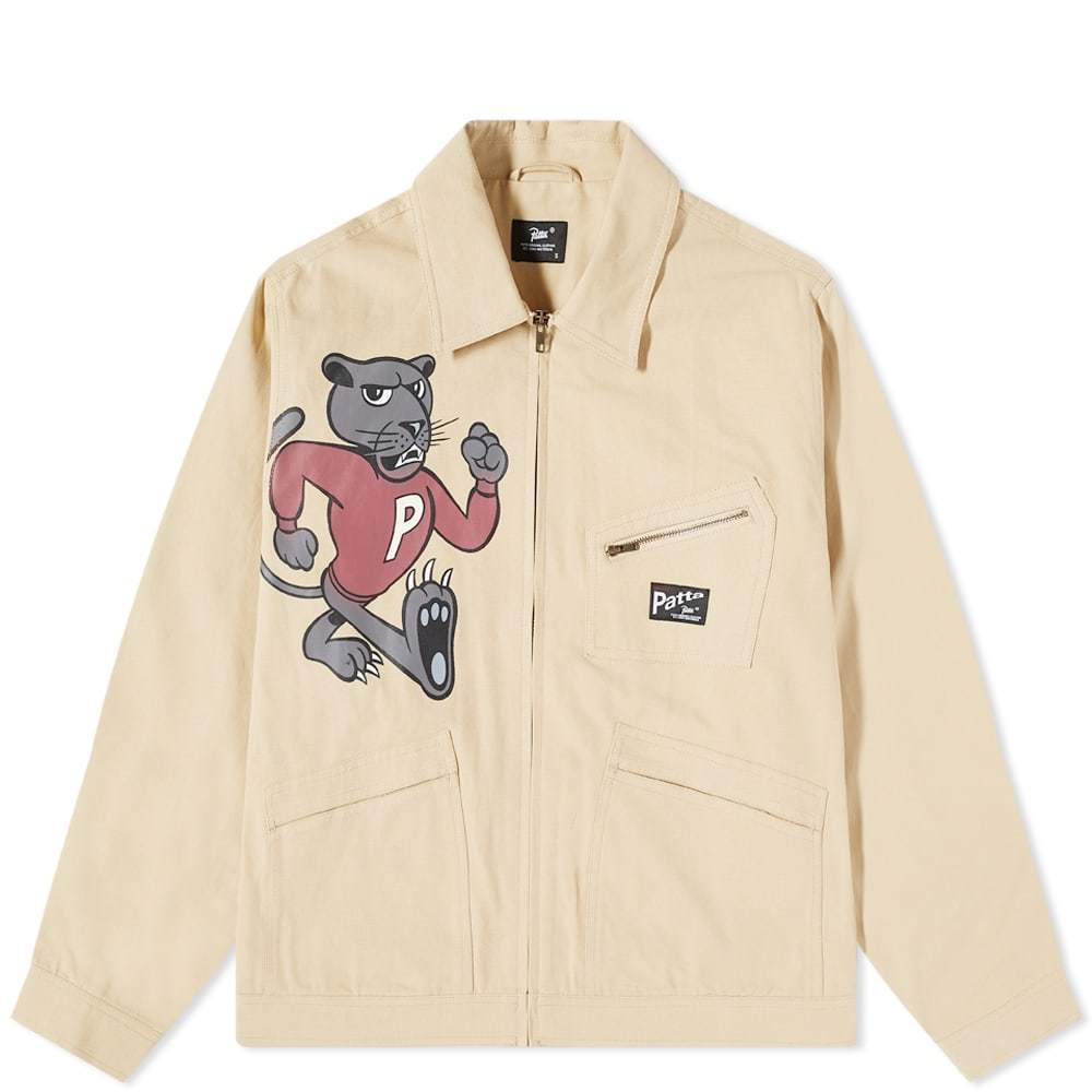 Patta Cartoon Canvas Zip Jacket Patta