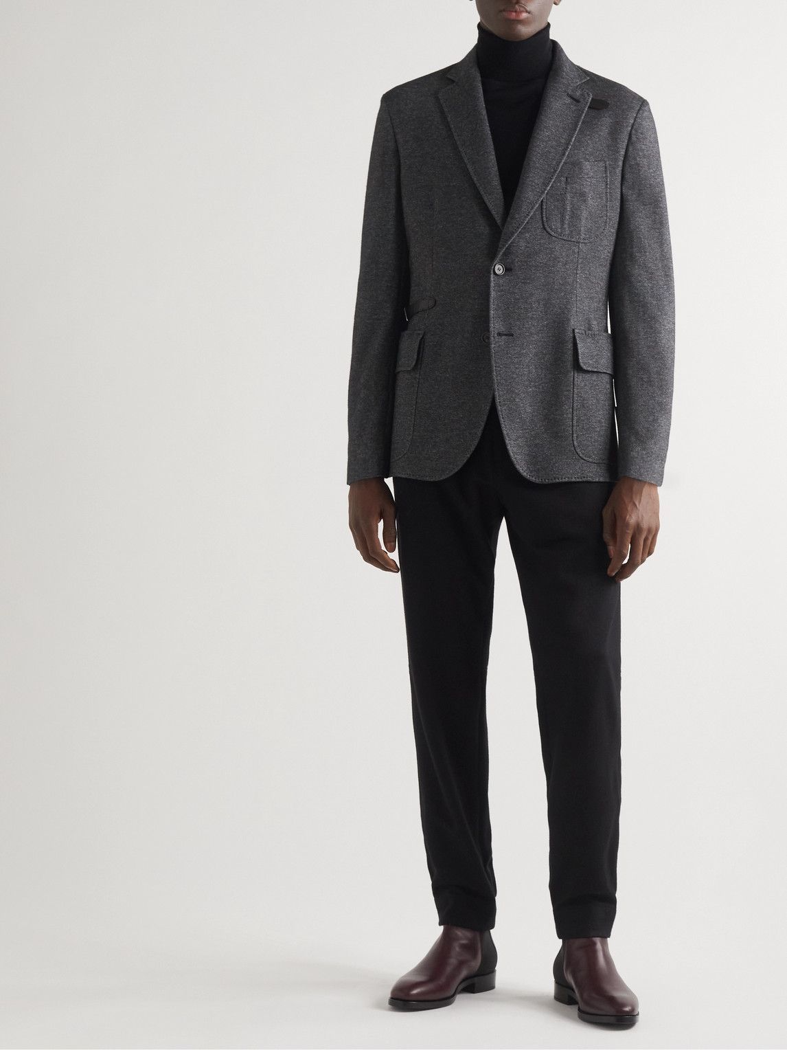 Brioni - Cashmere and Cotton-Blend Blazer - Gray Brioni