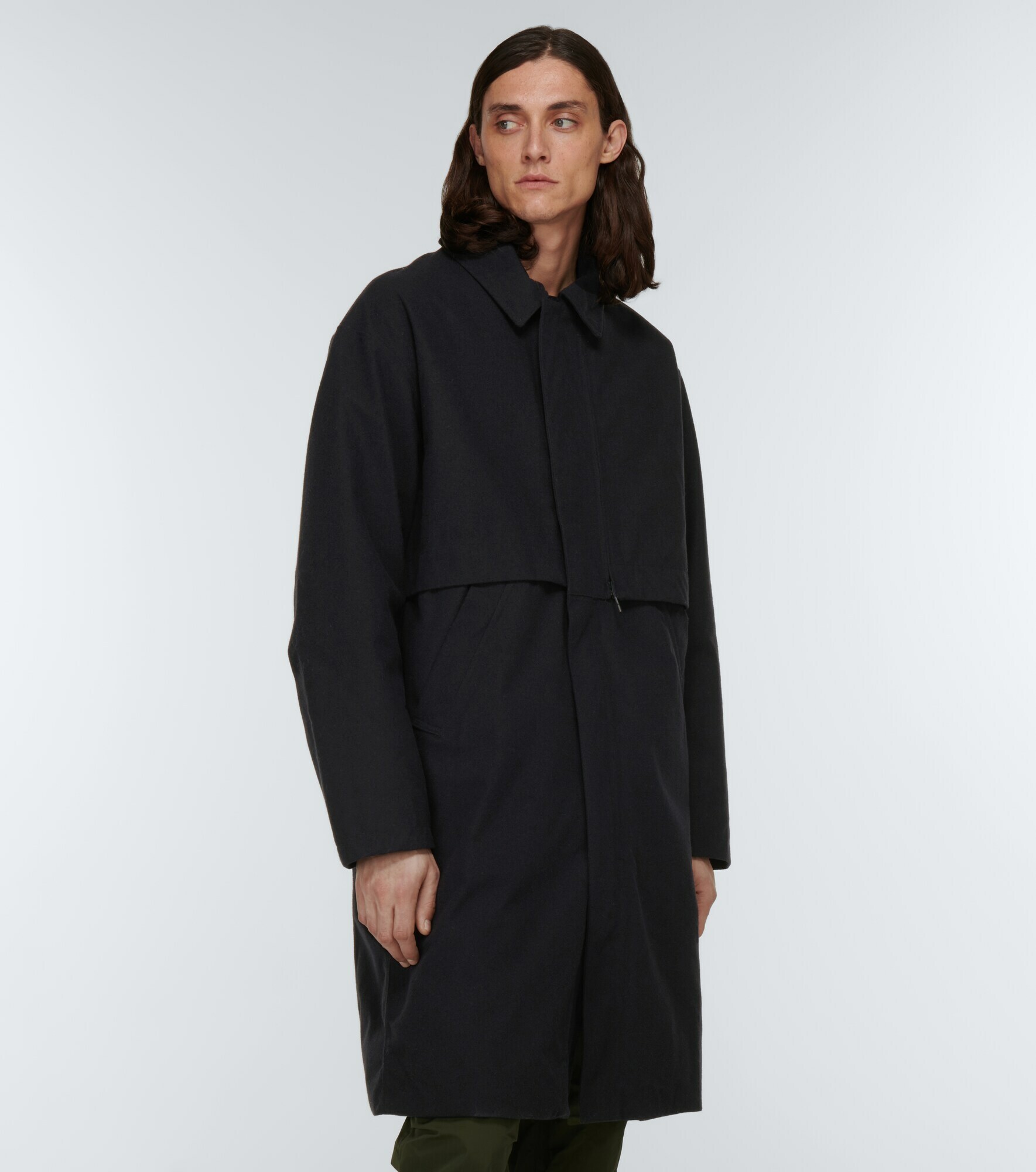 Y-3 - Classic Melton Gore-Tex® coat Y-3