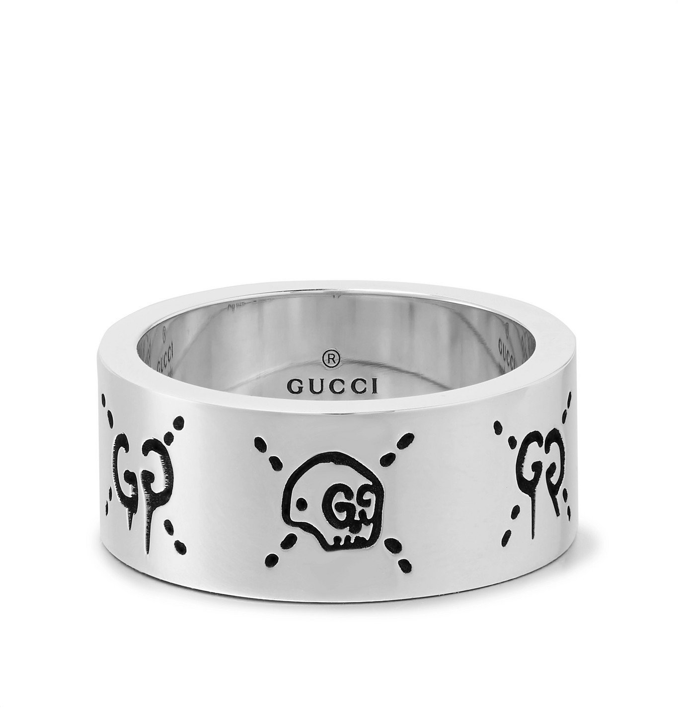 Gucci - Logo-Embossed Sterling Silver 