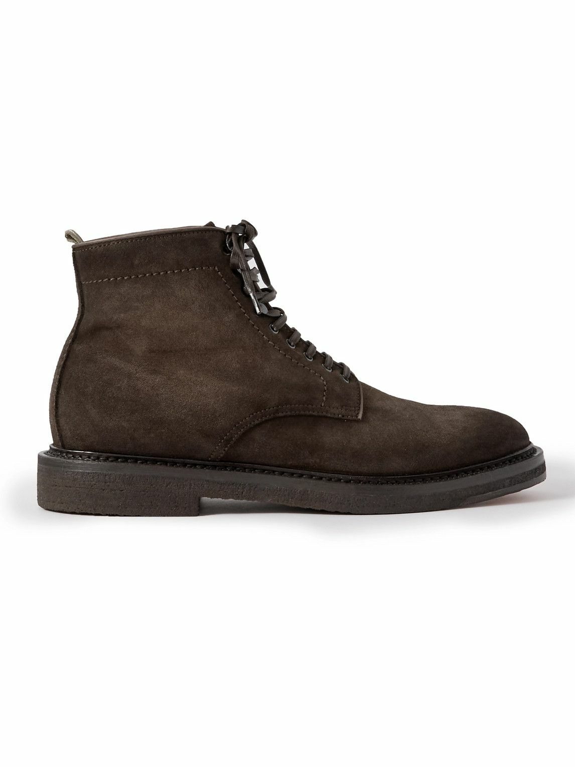 Photo: Officine Creative - Hopkins Suede Boots - Brown