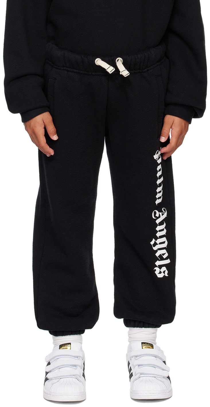 Palm Angels Baby Boys Pants In Light Blue 4