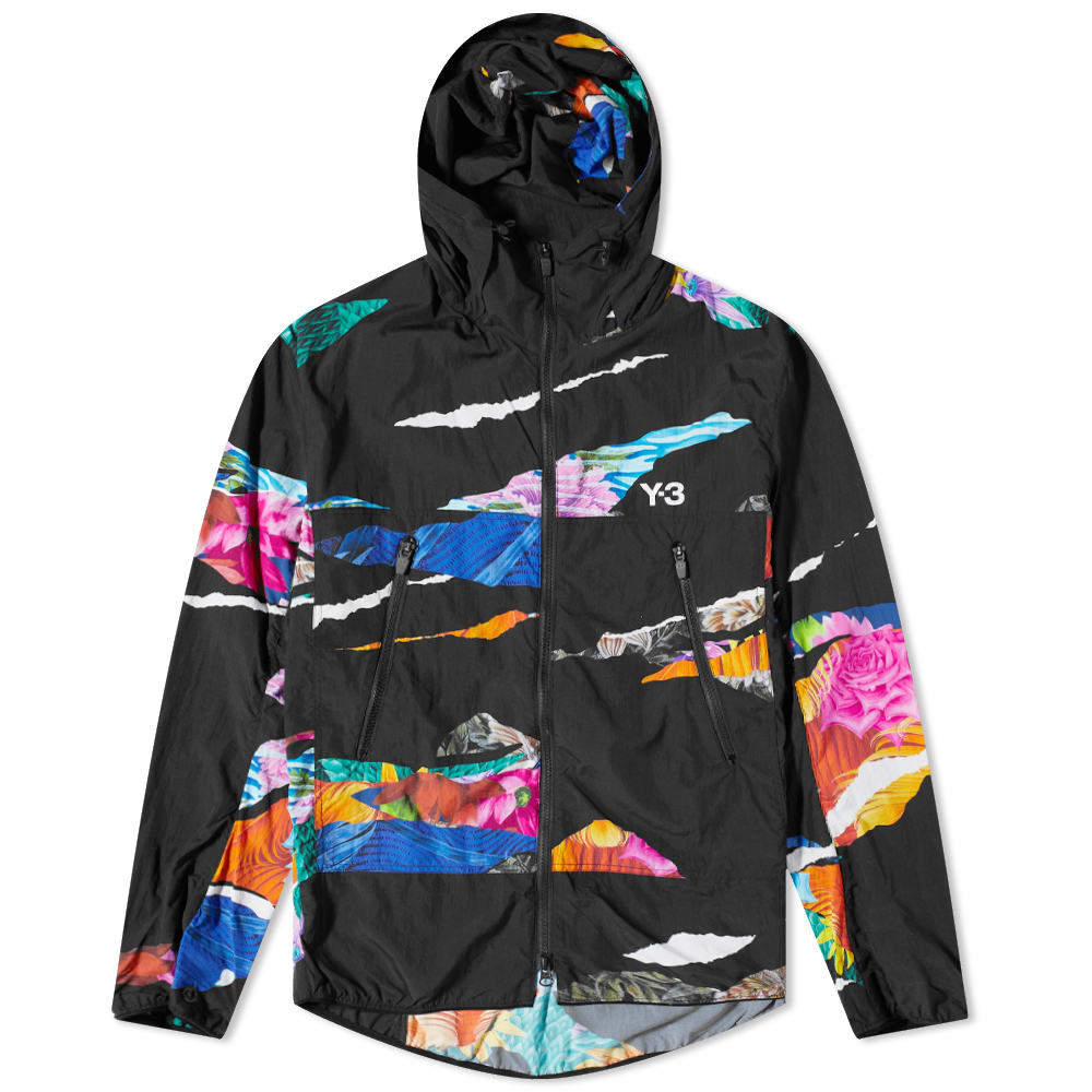 Y-3 Floral Print Packable Windbreaker Y-3