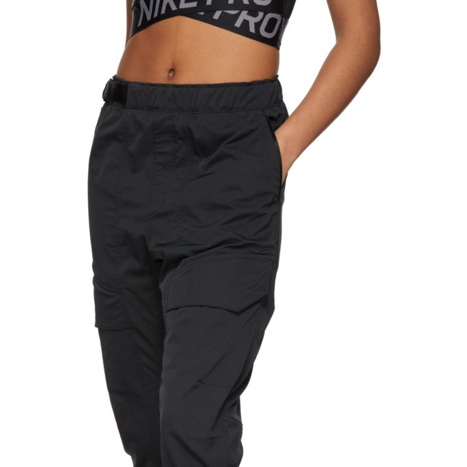 black nsw tech pack lounge pants