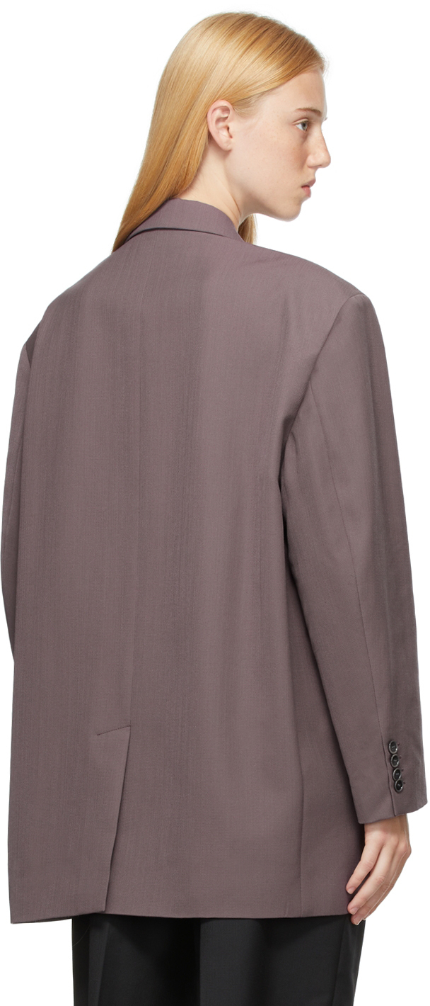 Purple Oversized Blazer Acne Studios
