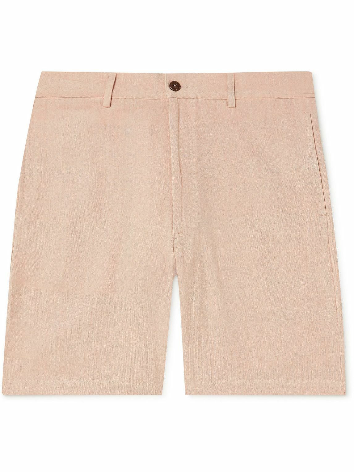 Photo: SMR Days - Leeward Wide-Leg Bamboo and Cotton-Blend Shorts - Pink