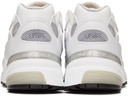 New Balance White Made In USA 992 Low Sneakers