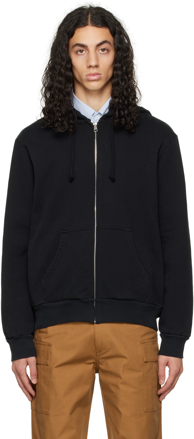 Winnie New York Black Zip Hoodie Winnie New York