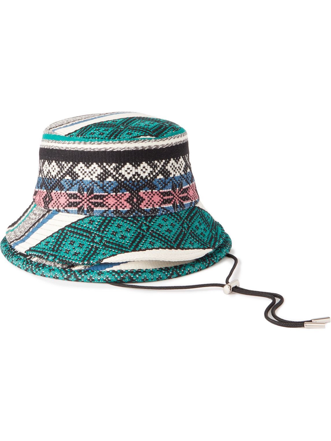 Sacai CottonJacquard Bucket Hat Sacai