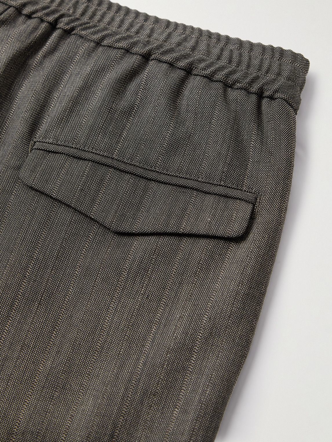Barena - Tosador Straight-Leg Tech-Wool Trousers - Gray Barena