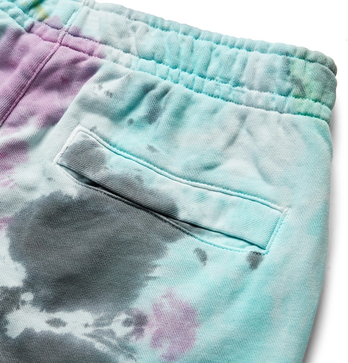 yellow tie dye sweatpants