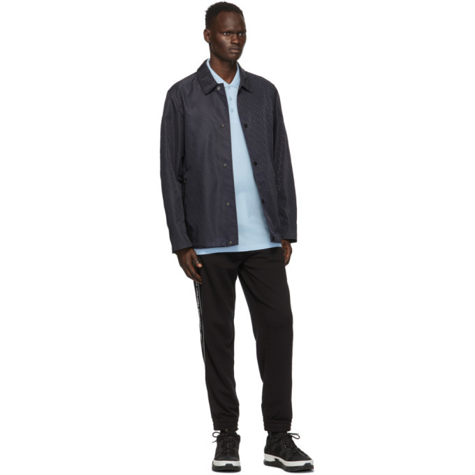 Burberry Blue ECONYL® Monogram Jacket Burberry