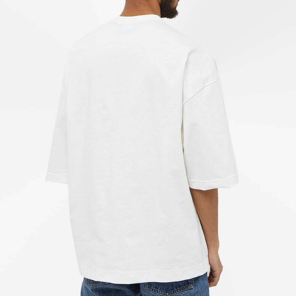 orSlow Men's Kangaroo Pocket TShirt in White orSlow