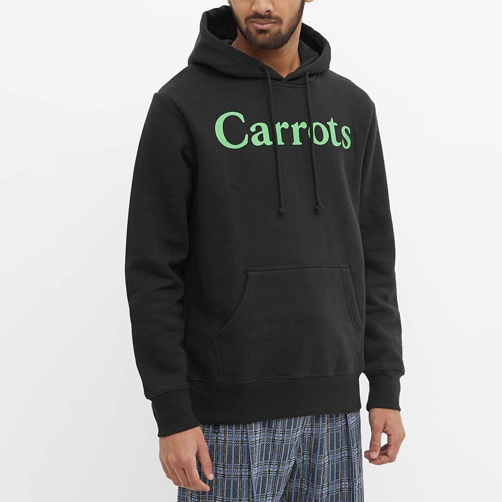Carrots by Anwar Carrots Men's Wordmark Hoody in Black Carrots by Anwar