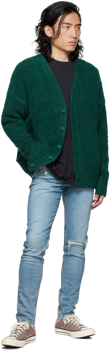 Levi's Green Coit Boxy Cardigan Levi's Red