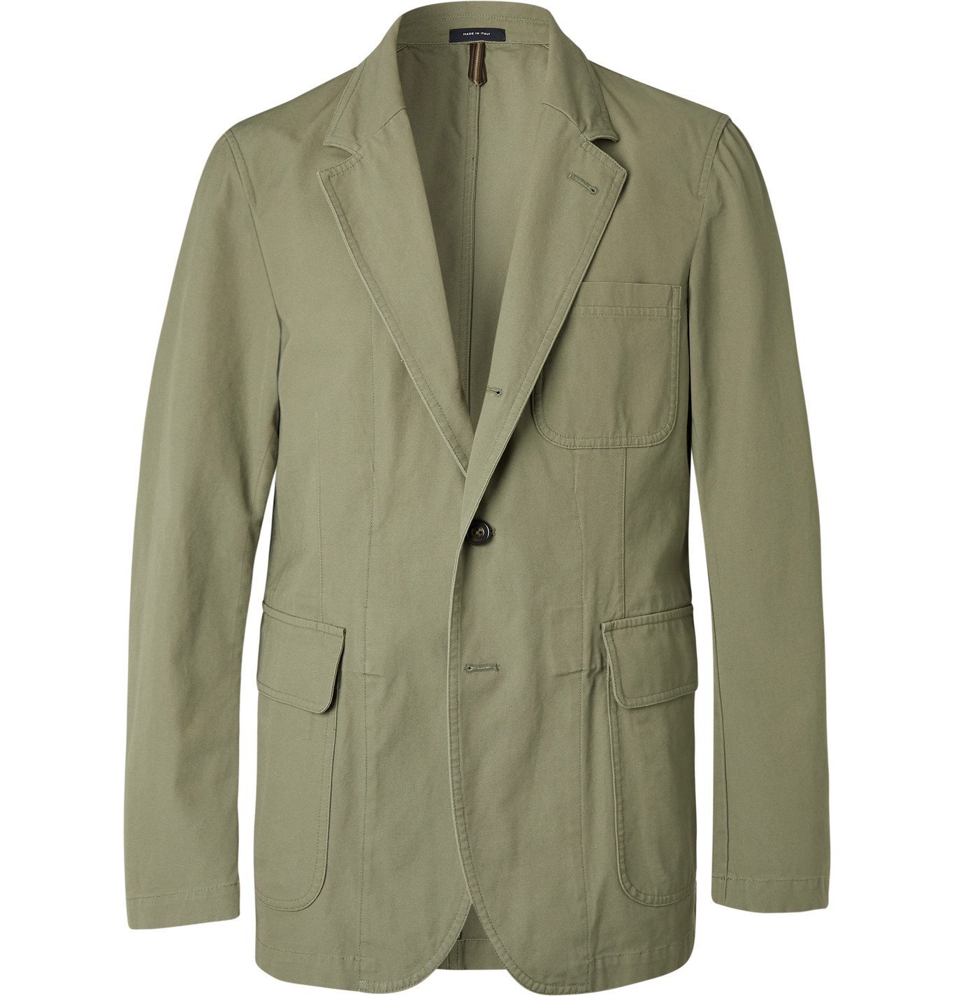 unstructured linen jacket