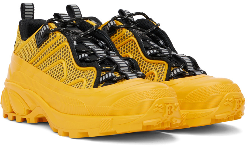 Burberry Yellow Madelina Sneakers Burberry