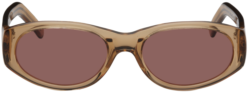 Photo: Our Legacy Beige Unwound Sunglasses