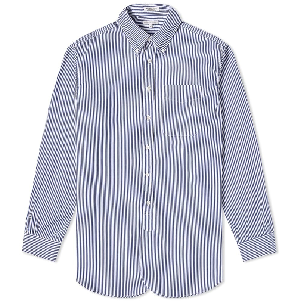 Engineered Garments 19Th Century Button Down Striped Shirt Engineered ...