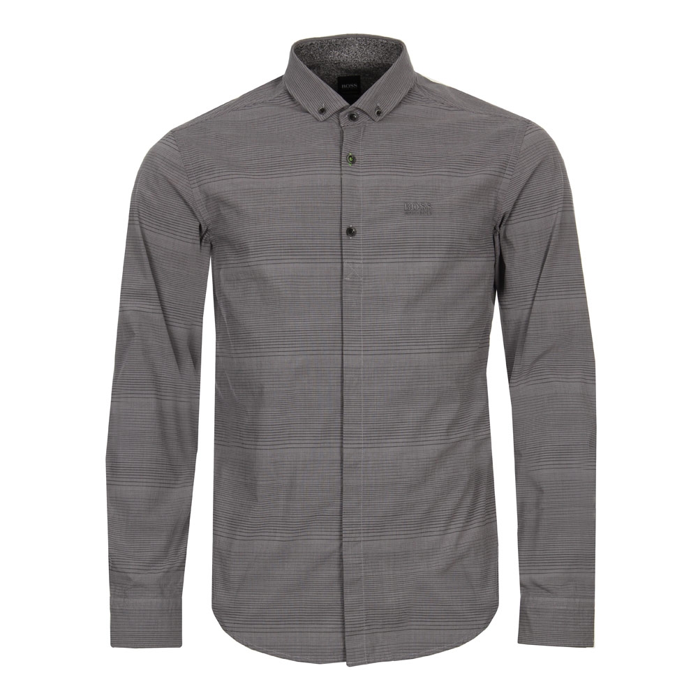 Shirt - Burris Medium Grey Hugo Boss