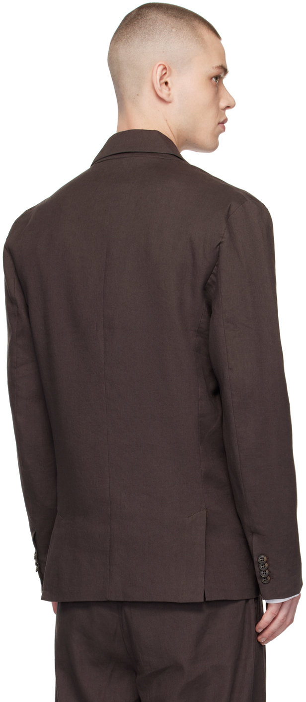 COMMAS Brown DoubleBreasted Blazer