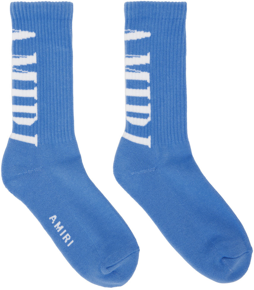 blue amiri socks