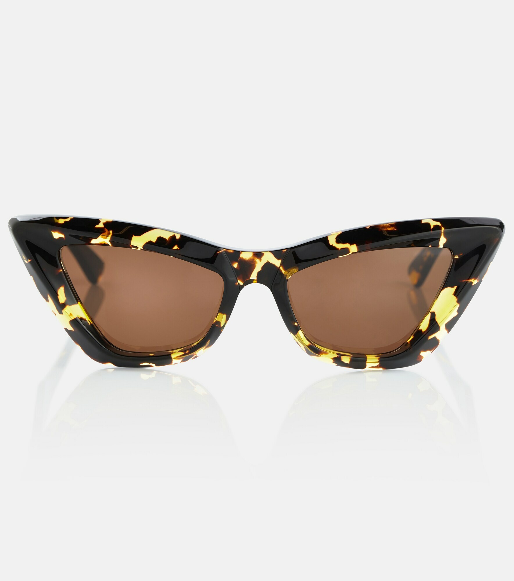 Bottega Cateye tortoiseshell sunglasses Bottega