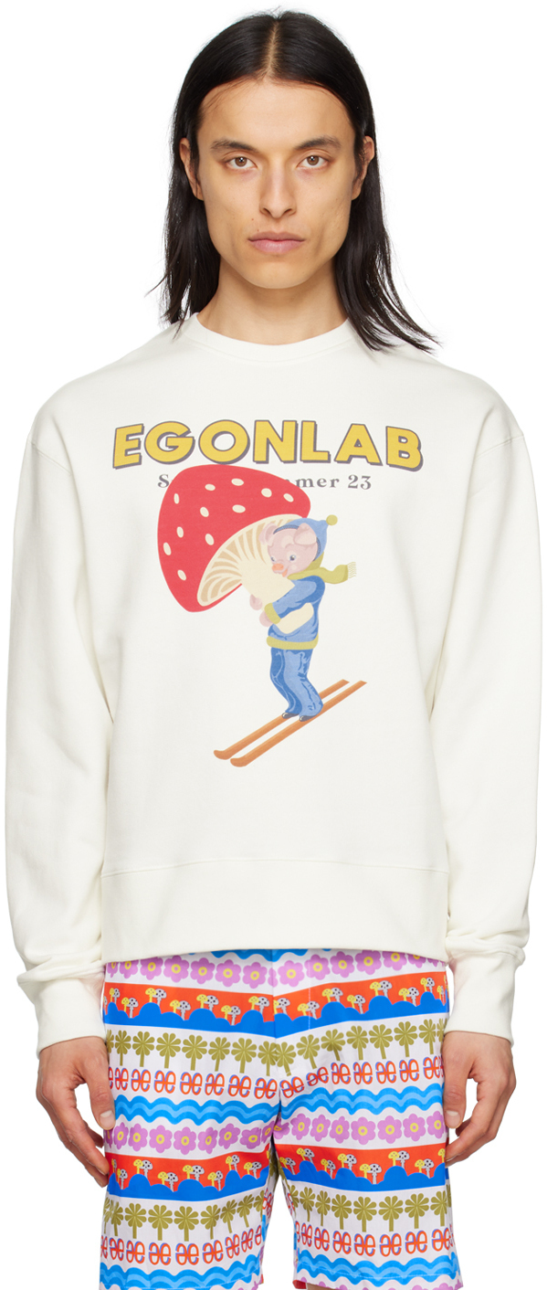 EGONlab Off-White Piggy Sweatshirt
