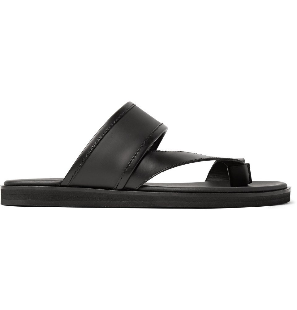 WANT LES ESSENTIELS - Mateos Leather Sandals - Men - Black Want Les ...