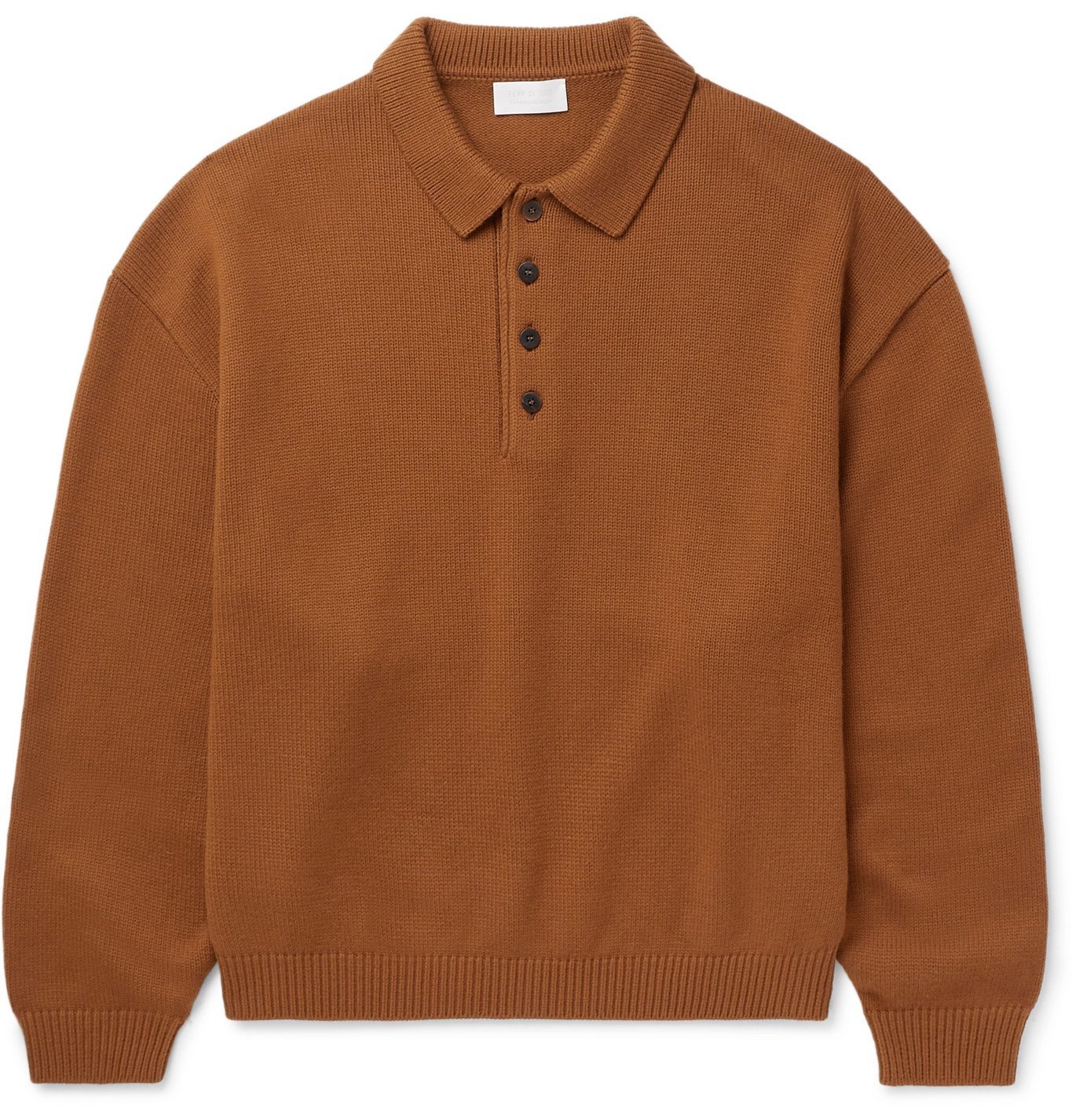 fear of god zegna wool polo