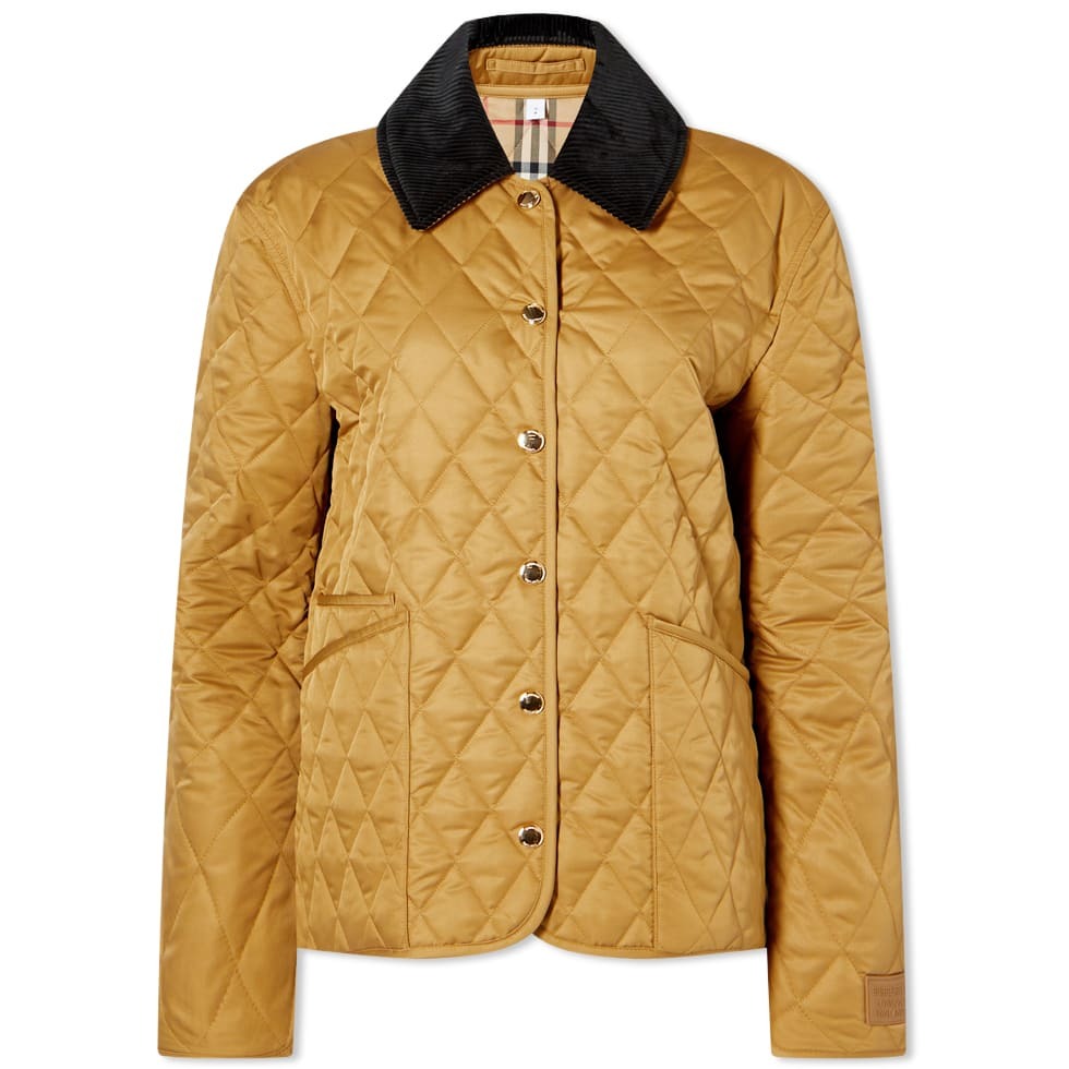 Burberry Women's Dranefeld Jacket in Camel Burberry