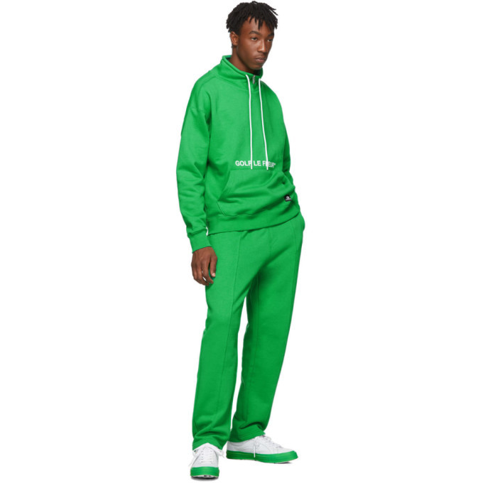 Converse Green Golf Le Fleur* Quarter Zip Pullover Sweatshirt