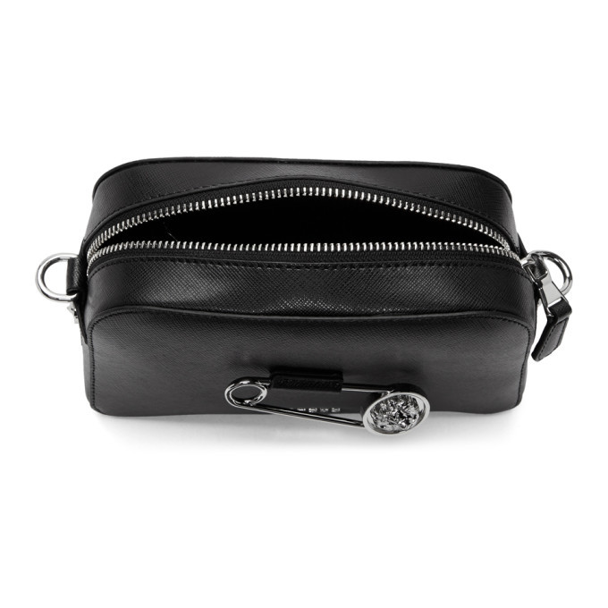 Versus Black Safety Pin Bag Versus