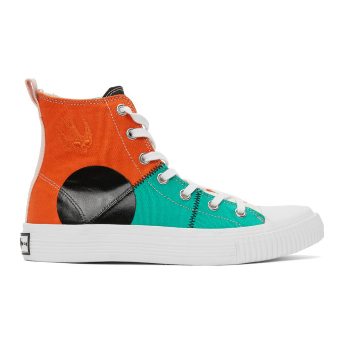 McQ Alexander McQueen Multicolor Orbyt High Sneakers McQ Alexander McQueen