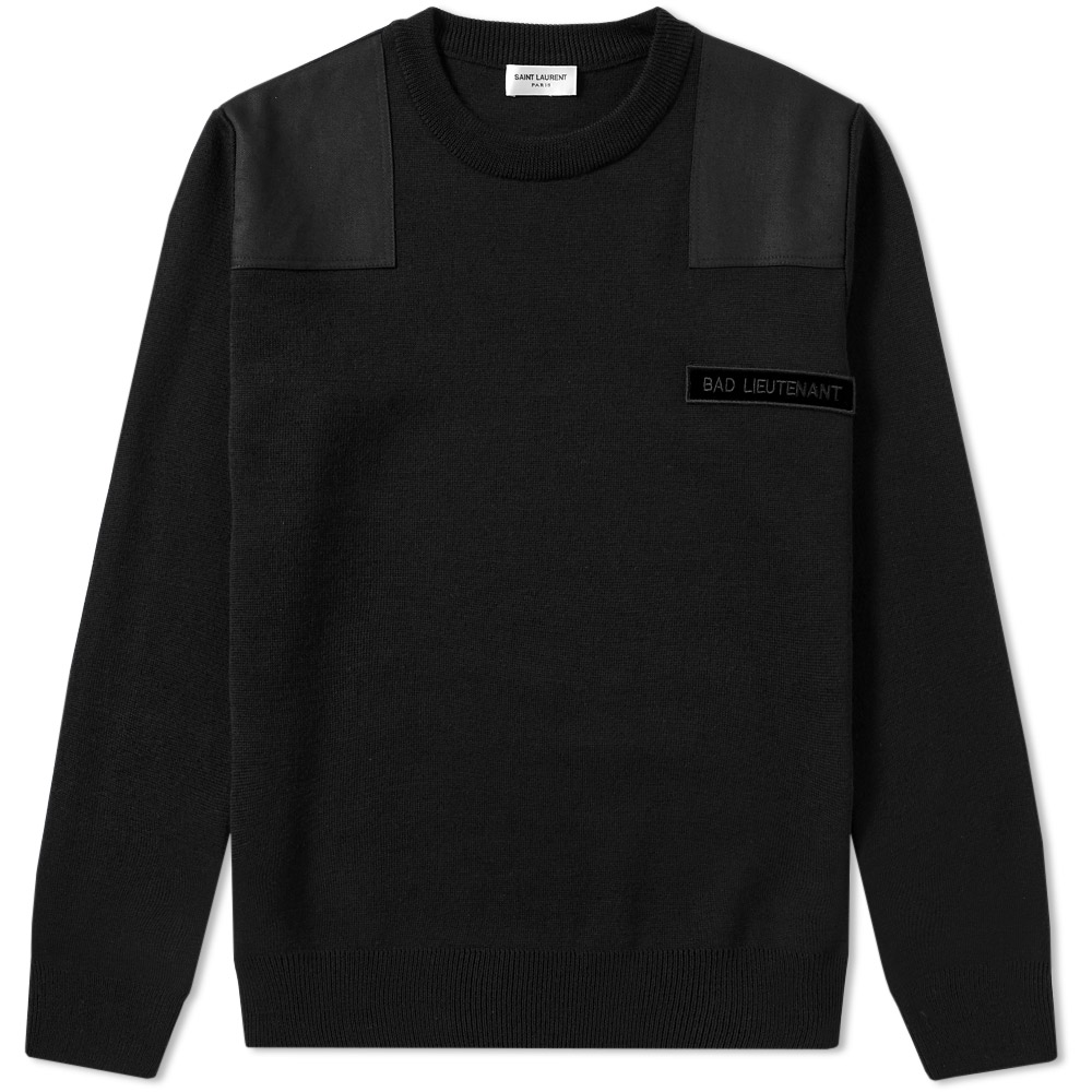 Saint Laurent Bad Lieutenant Crew Knit Saint Laurent