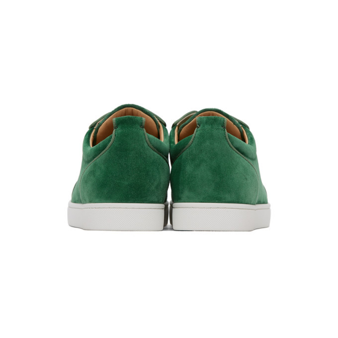 green louboutin sneakers