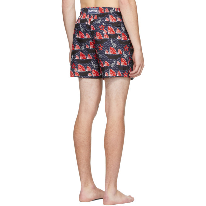 Vilebrequin Blue Hong Kong Mahina Swim Shorts Vilebrequin